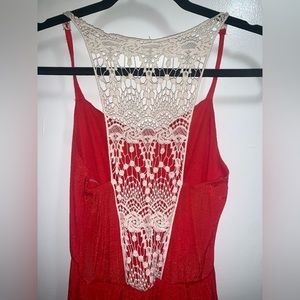 Whimsical Lace Back Sundress